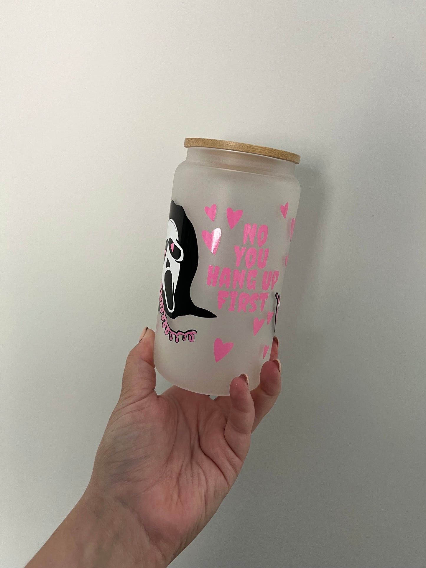 Scream Pink Phone Cup