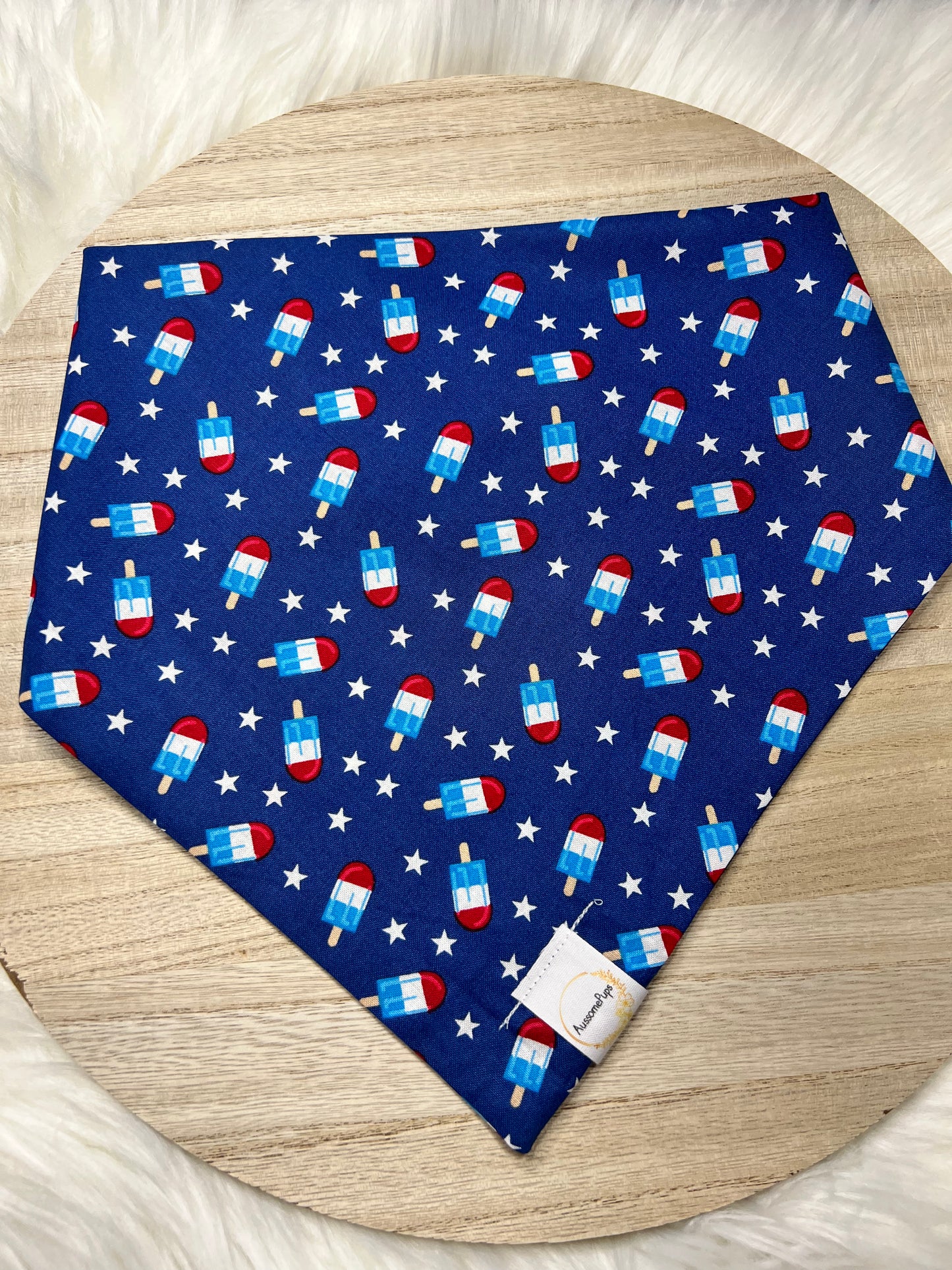 You look like the 4th of July bandana - AussomePups