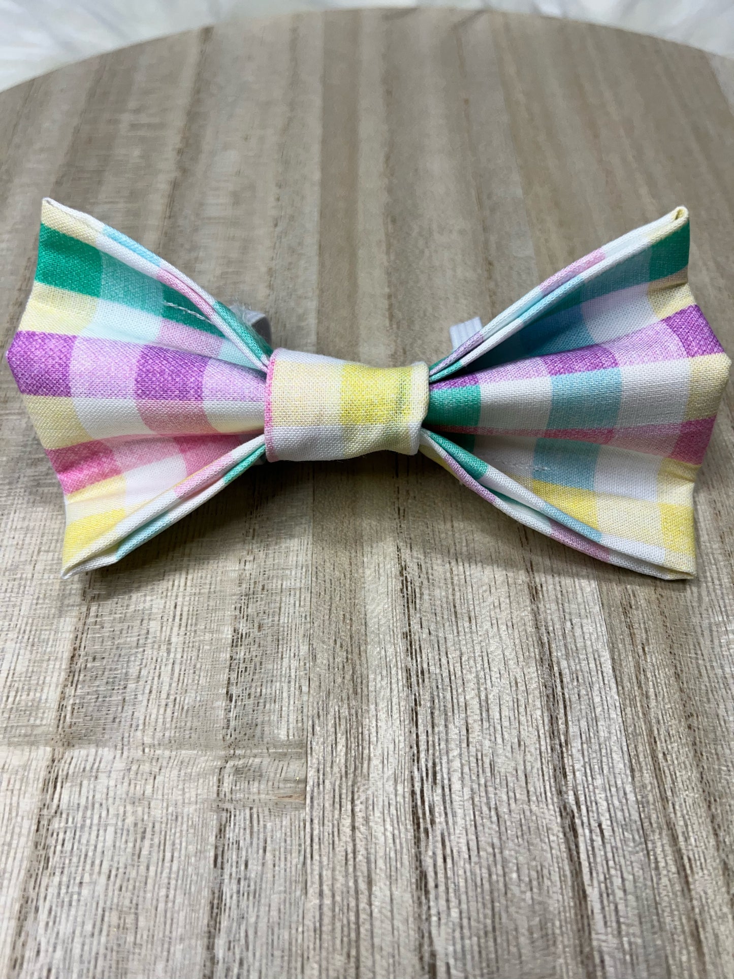 Easter Plaid Bowtie - AussomePups